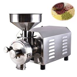 2021 Nieuwste Hot Sale Grain Mill Chilli Powder Machine Prijzen Sesam Chilli Slijpmachine Roestvrij staal Spice Herb Grinder3000W