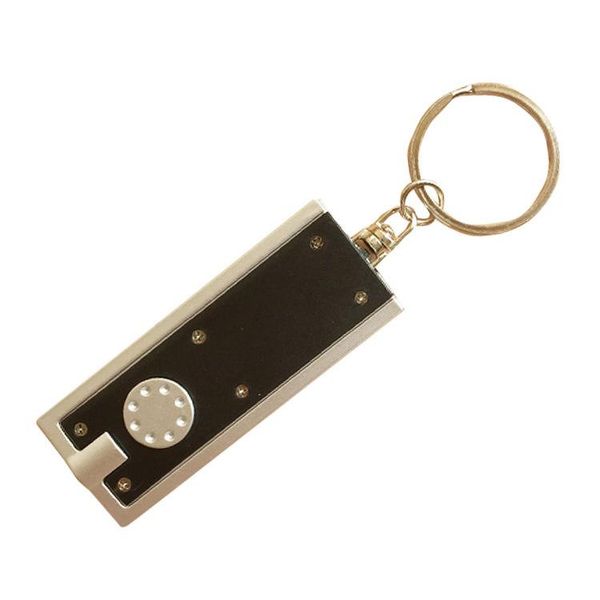 2021 LED jouets porte-clés boîte à lumière de type porte-clés anneau publicité promotionnel cadeaux créatifs petite lampe de poche porte-clés 5.9*2.4cm