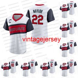 2021 Little League Classic Jersey Myles Straw Harold Ramirez Jose Ramirez Austin Hedges Josh Naylor Daniel Johnson Triston McKenzie Jim