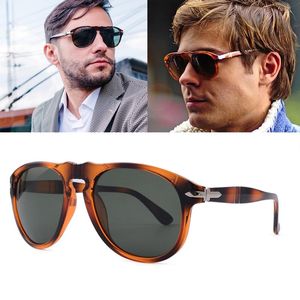 2021 lujo clásico Vintage piloto Steve estilo polarizado gafas de sol 007 hombres conducción marca diseño gafas de sol Oculos 649