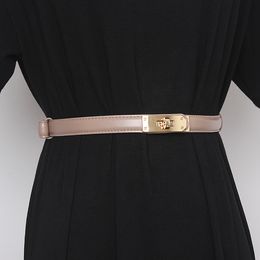 2021 luxe koe lederen vrouwen taille riem slanke korset riem jurk shirt riem herfst lente echte lfemale eather riem caestus