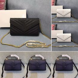 2021 luxe designer sac à main couture cuir dames sac chaîne sac à bandoulière sac à rabat de haute qualité en différentes couleurs