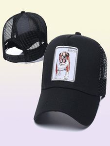 2021 Luxe geborduurde hoogwaardige honkbal cap Men Golf Snapback Designer Fashion Women Style Animal Hat HHH7083773