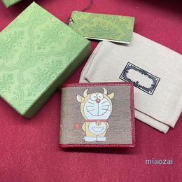 2021 luxe vente chaude conception porte-carte sac mode simple porte-monnaie rétro vent froid hommes petit