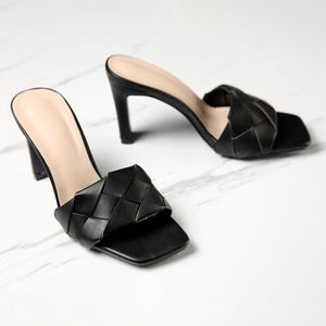 2021 luxe diapositives femmes 10 cm talons hauts mules été sandales bloc talons pantoufles bal plate-forme strip-teaseuse chaussures de mariage sdspeyrpeop