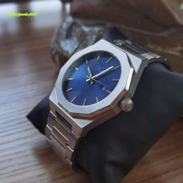 Montre-bracelet de luxe en acier inoxydable, de haute qualité, à la mode, en or rose, chronographe en cuir, montre à quartz personnalisée OEM, 2021