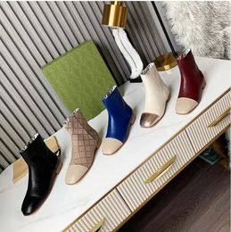 2021 Bottes de créateurs de luxe pour femmes en cuir bottes pour femmes désert cuirs véritables chaussures de créateurs d'hiver talons design dames bottillons