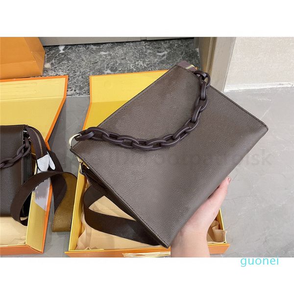 2021 sacs de créateurs de luxe Lady Fashion CrossBody bag Sacs à main UNISEXE 2021 Meilleures femmes Sac à bandoulière Sacs à main Chaînes Pochettes Hommes Pochette