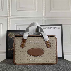 2021 designer di lusso Totes Italia famose borse Box bag Borse moda Borsa da viaggio vintage di alta qualità classica borsa Boston 627323 dimensioni 27,5x17,5x11 cm