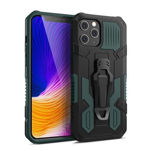 2021 Mech Warrior Phone Cases TPU + PC + Metal Mobiele telefoons Case Cover voor iPhone 13 12 Mini 11 PRO MAX X XS XR 7 8 6S Plus SE2020 SAMSUNG S21 S21Plus S21ULTRA Motorola