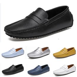 2021 Mannen Casual Schoenen Espadrilles Easy Triple Black White Brown Wine Silver Red Chestnut Mens Sneakers Outdoor Jogging Lopen Kleur 39-46 Six