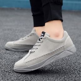 2021 mannen loopschoenen zwart rood grijs mode heren trainers ademende sport sneakers maat 39-44 WL