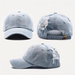 2021 casquettes de Baseball pour hommes et femmes portant des casquettes de Baseball de Cowboy à la mode délavées chapeaux pointus de personnalité de la mode2963291W