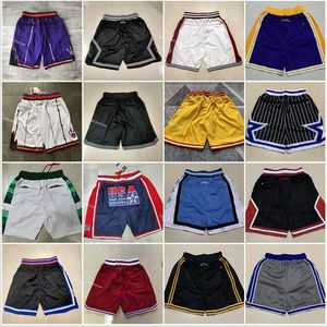 2021 Equipo de baloncesto para hombres Pantalones cortos cosidos con cintura elástica en tamaño S- 2XL Pantalones cortos de estilo deportivo de moda Mix O214S