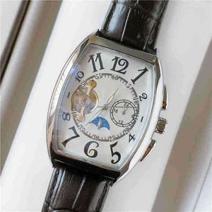 2021 Casual herenhorloge met automatische riem en automatische flens