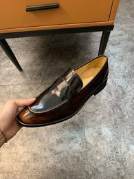 2021 hommes en cuir véritable formel fête affaires robe chaussures classique marque concepteur marié mariage appartements Oxfords taille 38-44