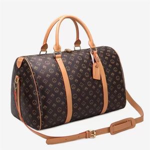 2021 Mannen Reistassen Vintage bakken voor vrouwen grote capaciteit koffers handtassen handbagage Duffle tas 41412245F