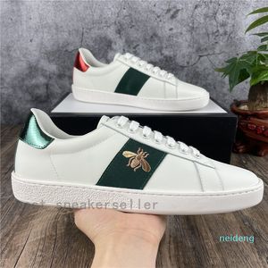 2021 mannen vrouwen sneaker casual schoenen lage top ace bee strepen platte schoen wandelen sport trainers borduurwerk tijger sterren chaussures giet