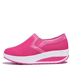 2021 Heren Womens Sport Running Schoenen Topkwaliteit Ademend Mesh Drievoudig Black Navy Blue Pink Outdoor Expert Runners Sneakers Maat 35-42 WY34-1608