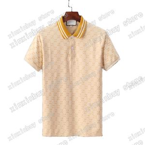 2021 Diseñador para hombre Camisas polo Lujo Italia Hombres Ropa Manga corta Moda Casual Hombres Verano Camiseta Muchos colores azul disponible blanco Tamaño M-3XL