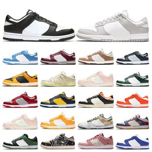 2022 Chaussures masculines coupées baskets coulant noir blanc côte laser orange perle universitaire vert syracuse universitaire