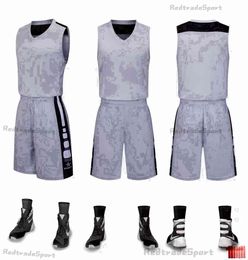 2021 Mens New Blank Edition Basketball Jerseys Nom personnalisé Numéro personnalisé Meilleure qualité Taille S-XXXL Violet Blanc Noir Bleu VL8U9
