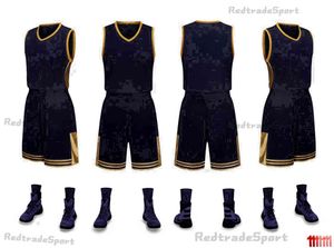 2021 Mens New Blank Edition Basketball Jerseys Nom personnalisé Numéro personnalisé Meilleure qualité Taille S-XXXL Violet Blanc Noir Bleu VXSIF