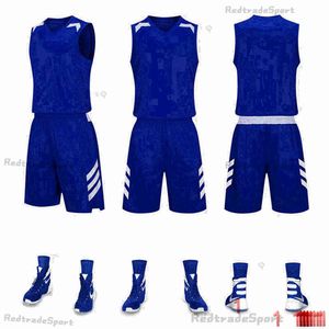 2021 Mens New Blank Edition Basketball Jerseys Nom personnalisé Numéro personnalisé Meilleure qualité Taille S-XXXL Violet BLANC NOIR BLEU AWG6KG