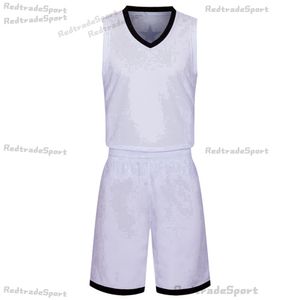 2021 Mens New Blank Edition Basketball Jerseys Nom personnalisé Numéro personnalisé Meilleure qualité Taille S-XXXL Violet Blanc Noir Bleu VLDPL