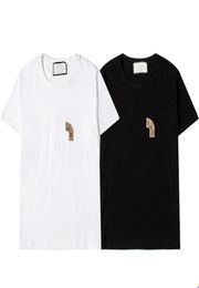 2021 Camisetas Estilistas para hombres Bordado casual de verano para hombres Women039s Designer Camiseta Clotos de alta calidad Manga Euus7980488