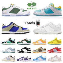 2021 Hombres Mujeres Atléticos Zapatos bajos al aire libre High Cut UNC Coast Dusty Olive Chunky Off Flip The Old School ge Black White Zebra Sneakers