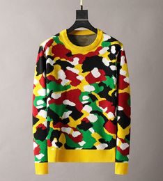 2021 Mens Womens Designers Sweaters Pullover Mannen Hoodie Lange Mouw Sweater Sweatshirt Borduurwerk Knitwear Man Kleding Winter Kleding 20SS # 31