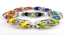 2021 Metal Puzzle Chain Fidget speelgoed voor autisme Antistress Set Anti Stress verlicht ADHD Hand Spinner Key Ring Sensory Toys8215347