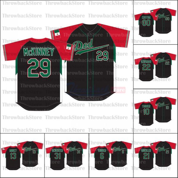 2021 Mexican Heritage Night Black Baseball Jersey Trevor Bauer Maillots 50 Mookie Betts Clayton Kershaw Justin Turner David Price Max Muncy