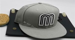 2021 Mexique Casquettes ajustées Lettre M Hip Hop Taille Chapeaux Casquettes de baseball Adulte Visière Plate Pour Hommes Femmes Plein Closed272U3961112