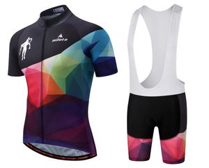 Miloto-Conjunto de Jersey de ciclismo para hombre, kits de bicicleta de carreras deporte transpirables, ropa de bicicleta corta M1, verano 2024