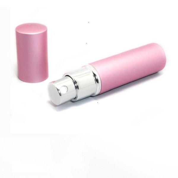 2021 Mini vaporisateur de parfum de voyage rechargeable contenant cosmétique vide de désinfection, rosée pure, bouteilles rechargeables en aluminium atomiseur