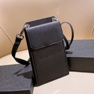 Bolsos telefónicos para hombres mini Cross Body Bolsas de diseño cruzado Bolsas de hombro Fashion Purse Strap Nylon Leather NUEVO 2024