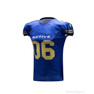 Hommes Bleu Blue Black Noir Blanc Violet Purple Jerseys Football Custom Custom Nom Nom Numéro De Bonne Qualité Chemises S-XXL Qiuzhang1