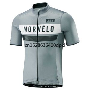 2021 Morvelo Nieuwste Pro Team Fit Topkwaliteit Heren Zomer Korte Mouw Cycling Jerseys Fietsen Jerseys Korte Mouw Shirt H1020