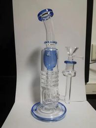 2021 Mothers-ships bangs en verre Klein loisirs pour les États-Unis Hookahs plate-forme pétrolière dab rigs pipe à eau épaisse 14,4 mm joint tempête et bang droit fab