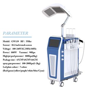 2021 Multifunctionele apparatuur Microdermabrasie Water Oxygen Jet Peel Facial Huid Diepe Reiniging Spray Gun Whitening Hydra Beauty Machine