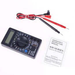 2021 Multimetro LCD Digitale Multimeter Voltmeter Ammeter Ohm Tester AC / DC 750/1000 V Voltage Huidige Meter