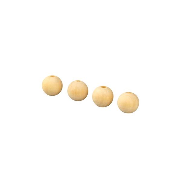 2021 perles en bois rondes de couleur bois naturel 20mm 15mm 12mm 10mm perles en bois sans plomb de haute qualité bijoux à bricoler soi-même accessoires en gros