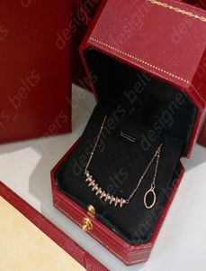 2021 Colliers 925 Collier de créateur de mode pour femmes Bijoux de haute qualité Luxurys Rivets Pendentif Colliers Pur Argent Placage 27411083