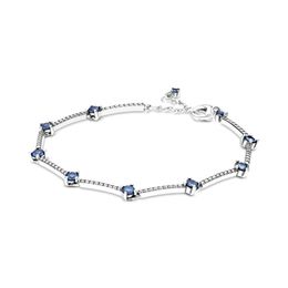 2021 NOUVEAU 100% 925 Argent Sterling 599217C01 Bracelet classique Clear CZ Charm Bead Fit DIY Original Fashion Bracelets Factory Free Wholesale Jewelry Gift