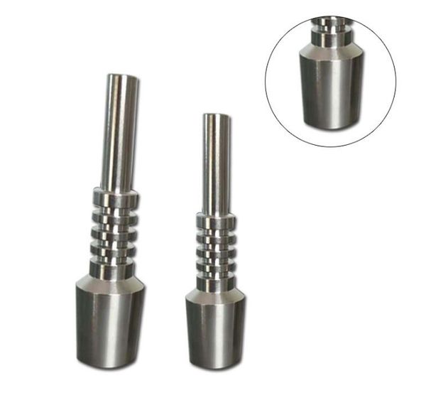 2021 Nouveaux 10mm 14mm 18mm Gr2 Titanium Tip pour Nectar Collector TI Accessoires pour ongles Concentrer DAB RIMPS Eau Bongs