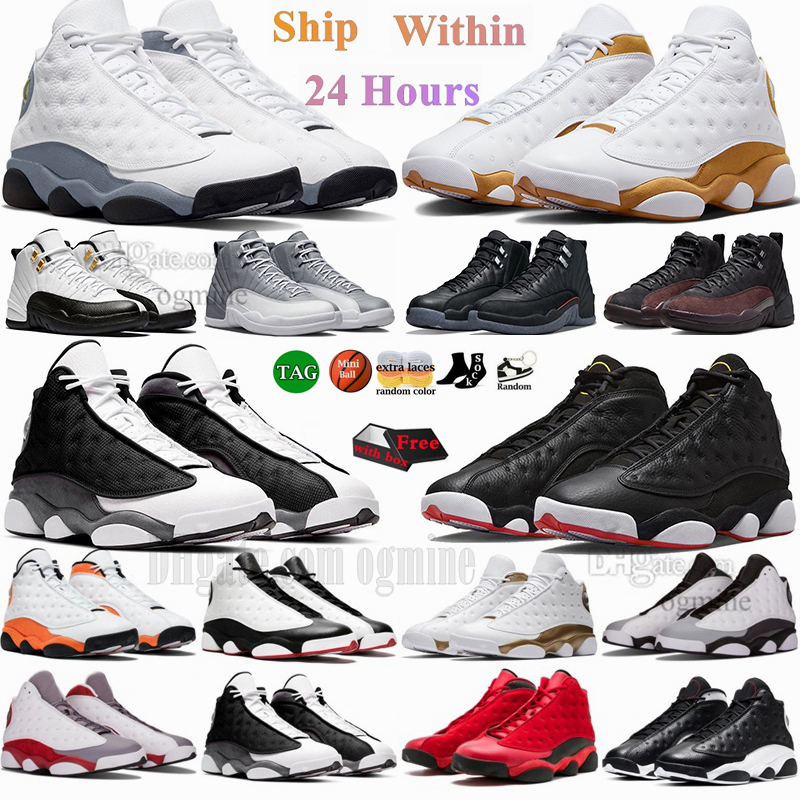Mens basketball shoes large-sized womens baskets shoe with new color jumpmen Flying Man 12 13 12s 13s hot selling ogmine store Trainers Sports Sneakers for good price