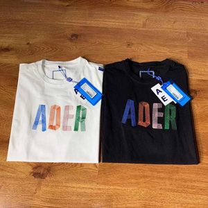 2021 Nieuwe Ader T-shirt Zomer Loskleur Cross Mesh korte-mouw T-shirts Vrouwen Mannen 1: 1 Hoge Kwaliteit Casual Katoen Tops Tee X0628