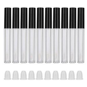 2021 Nieuwe Collectie Zwart Cap Ronde 8.0ml Lip Gloss Fles Lipgloss Tube Cosmetische Verpakkingen